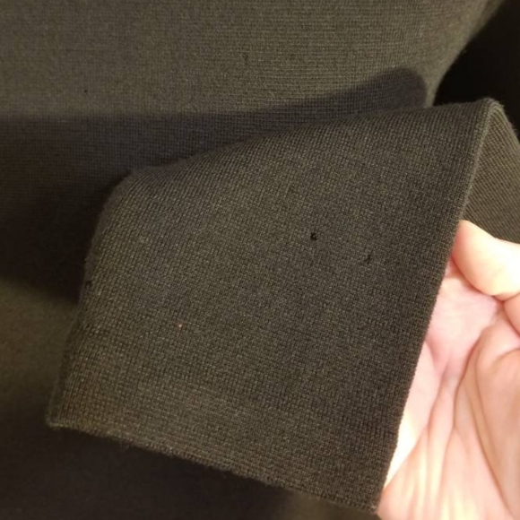 ANDREA JOVINE DRESS VINTAGE EMBROIDERED 80S WOOL RETRO 90S PREPPY HIPSTER WINTER - Picture 9 of 10